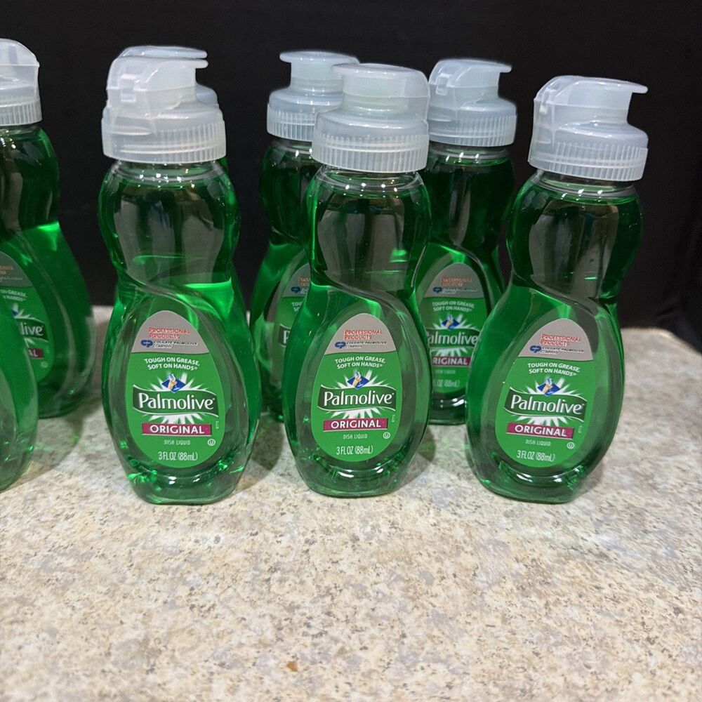 Lot of 12 Palmolive Original Travel Size Liquid Dish Soap 3 Fl Oz Bottles - Picture 2 of 5